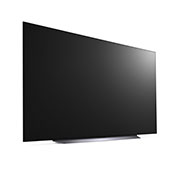 LG TV LG OLED evo C2 | 2022 | 83'' (211 cm) | UHD | Processeur α9 Gen5 AI, Vue latérale légèrement inclinée, OLED83C24LA, thumbnail 5