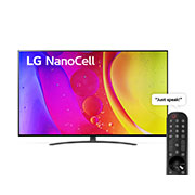LG NanoCell, A front view of the LG NanoCell TV, 55NANO846QA, thumbnail 1