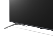 LG UP77 Smart TV Entrée de résolution 4K  de 75 pouces, close-up view of stand, 75UP7750PVB, thumbnail 6