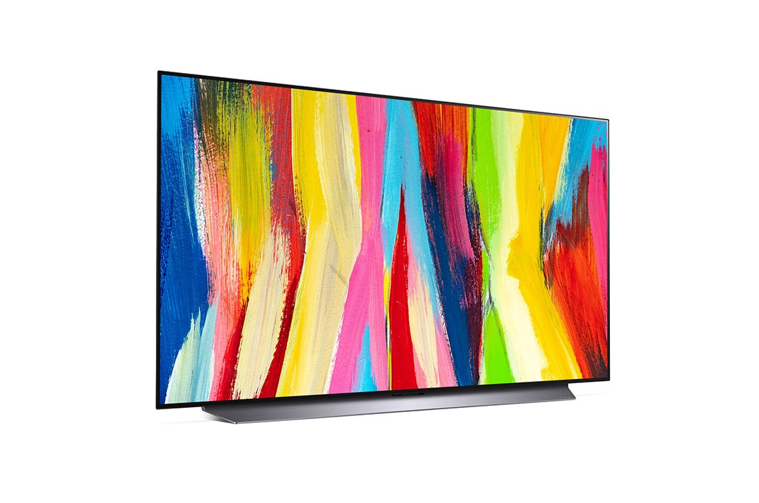 LG Téléviseur LG OLED evo de 48 pouces, doté d’un design Écran de cinéma, Active HDR 4K, de la série C2, Vue du vaste écran, OLED48C26LA, thumbnail 6