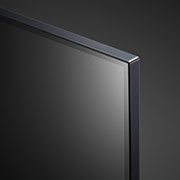 LG, téléviseur QNED à technologie couleur, série QNED81R de 86 pouces, WebOS Smart AI ThinQ, Télécommande magic, Image Pro AI, Son Pro AI (canal 5.1.2), 2023 Nouveau, vue de la lunette en gros plan, 86QNED816RA, thumbnail 6