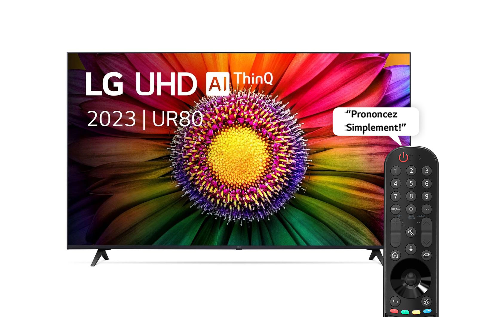 LG UHD UR80 75'' 4K Smart TV 2023