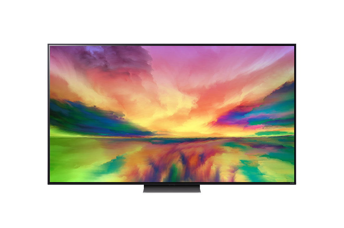 LG, téléviseur QNED à technologie couleur, série QNED81R de 75 pouces, WebOS Smart AI ThinQ, Télécommande magic, Image Pro AI, Son Pro AI (canal 5.1.2), 2023 Nouveau, vue avant avec image de remplissage, 75QNED816RA, thumbnail 2