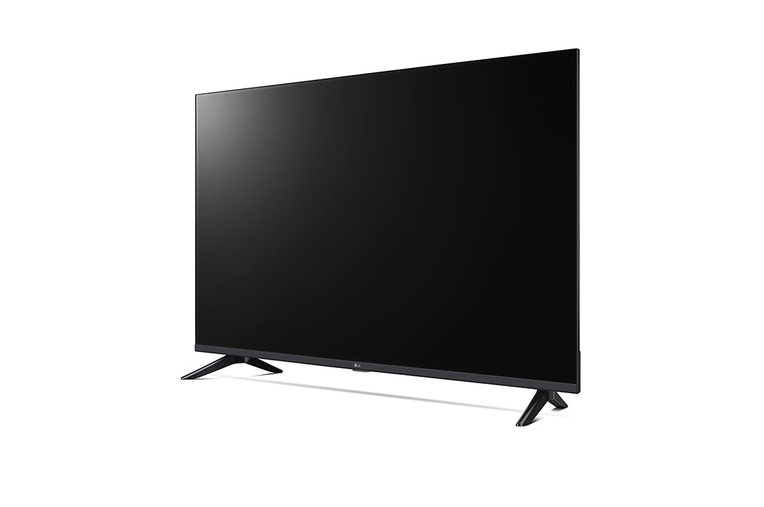 LG UHD UR73 43'' 4K Smart TV 2023, vue de côté à 30&nbsp;degrés, 43UR73006LA, thumbnail 3