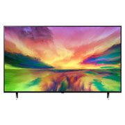 LG Smart TV QNED LG QNED80 65 pouces 4K, vue avant avec image de remplissage, 65QNED806RA, thumbnail 2