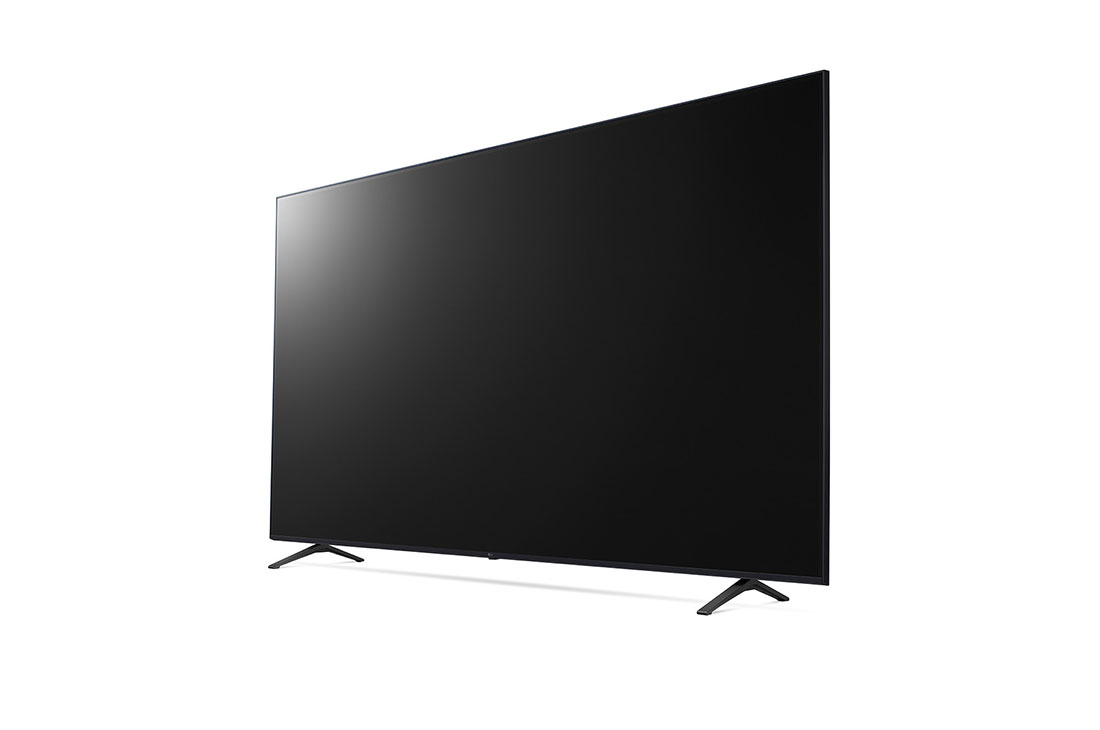 LG Smart TV UHD LG UR80 4K 86 pouces, 2023, vue de côté à 30 degrés, 86UR80006LA, thumbnail 3