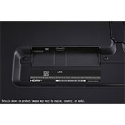 LG Smart TV  LG QNED QNED80 4K, 86 pouces, Télécommande Magique IA HDR10 webOS24 2024, Vue rapprochée des ports, 86QNED80T6B, thumbnail 13