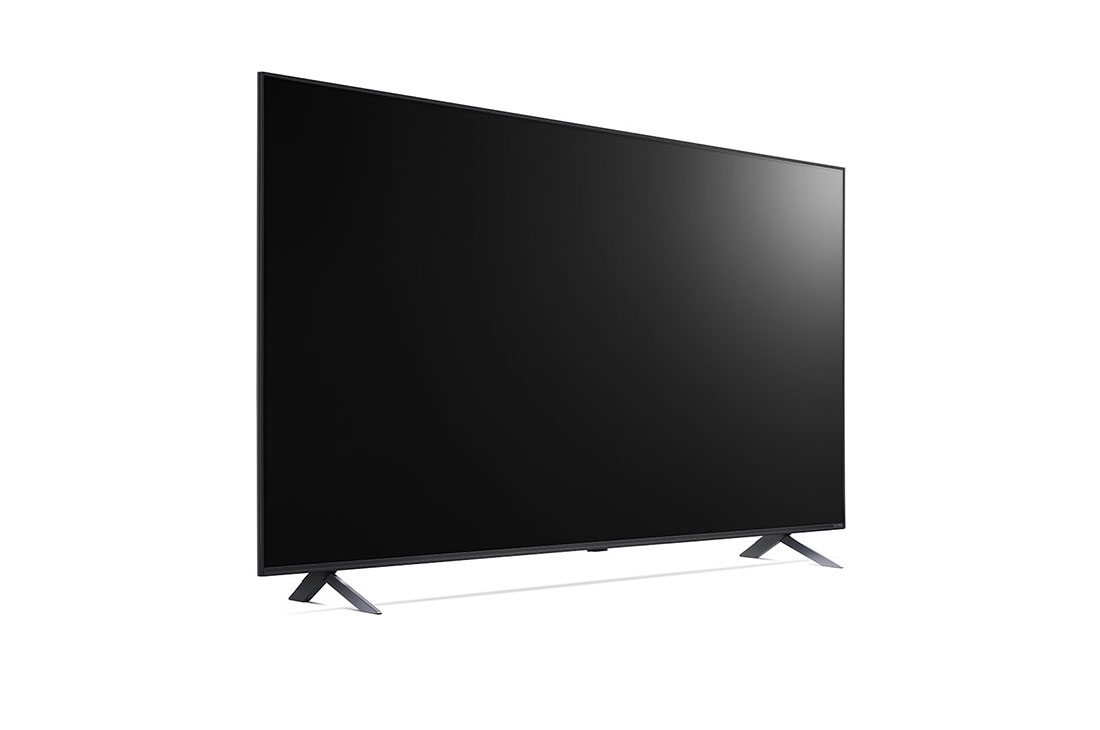 LG Smart TV  LG QNED QNED80 4K, 75 pouces, Télécommande Magique IA HDR10 webOS24 2024, Vue latérale légèrement inclinée vers la gauche du téléviseur LG QNED, QNED80, 75QNED80T6B, thumbnail 6