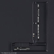 LG Smart TV  LG QNED QNED86 4K, 75 pouces, Télécommande Magique IA HDR10 webOS24 2024, Vue arrière du téléviseur LG QNED, QNED85, 75QNED86T6A, thumbnail 5