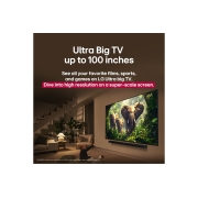 LG Smart TV LG QNED evo AI QNED86 MiniLED 4K 75 pouces 120 Hz Télécommande AI Magic Remote webOS25 2025 , 75QNED86A6A, thumbnail 9