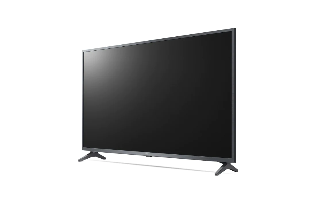 LG Téléviseur LG 4K Smart UHD UP75 55 pouces, vue de côté à 30 degrés avec image de remplissage, 55UP7550PVG, thumbnail 3