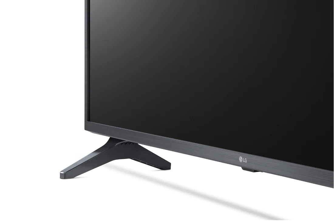 LG Téléviseur LG 4K Smart UHD UP75 55 pouces, vue en gros plan du socle, 55UP7550PVG, thumbnail 6
