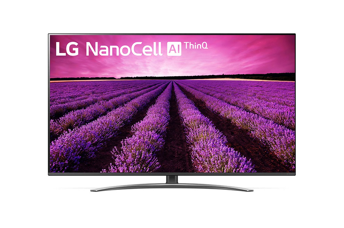 LG TV NanoCell 55 pouce SM8100 Séries TV LED Smart NanoCell Display 4K HDR avec ThinQ AI, 55SM8100PVA