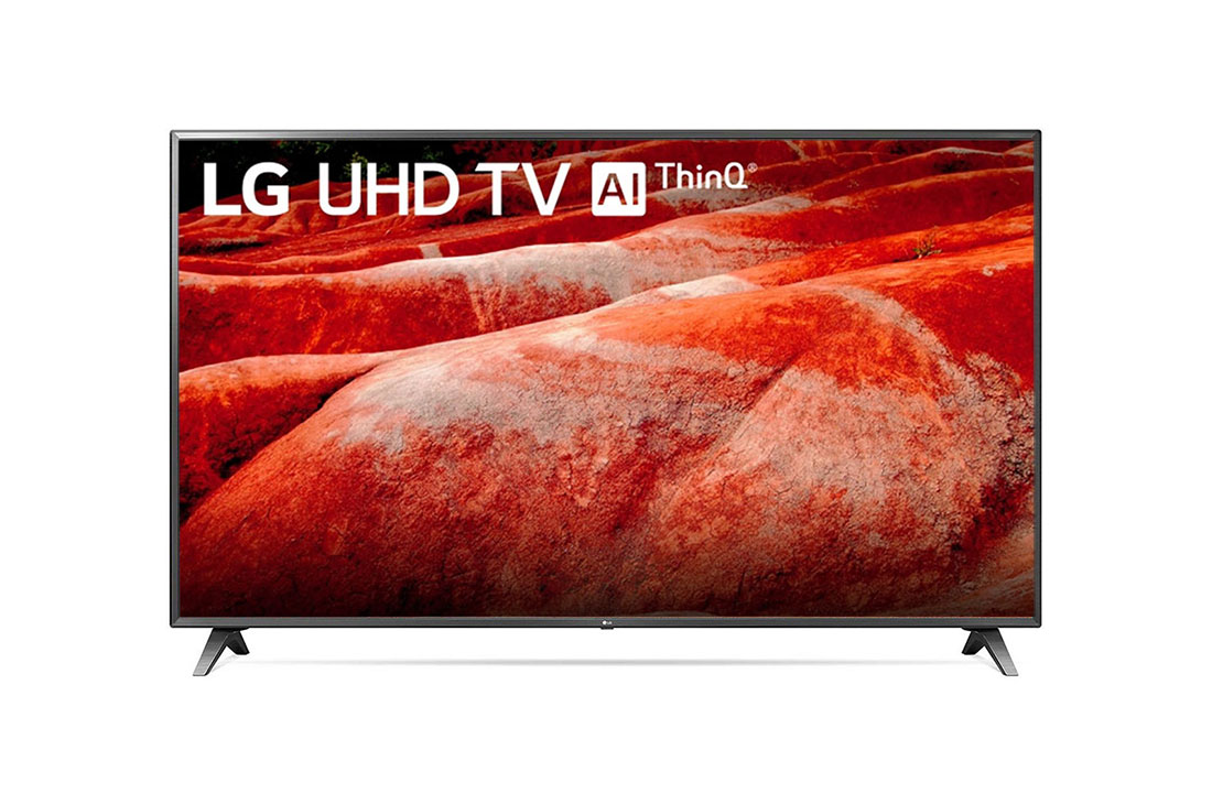 LG TV UHD 86 pouce UM7580 Séries TV LED Smart IPS 4K Ecran 4K HDR avec ThinQ AI, 86UM7580PVA