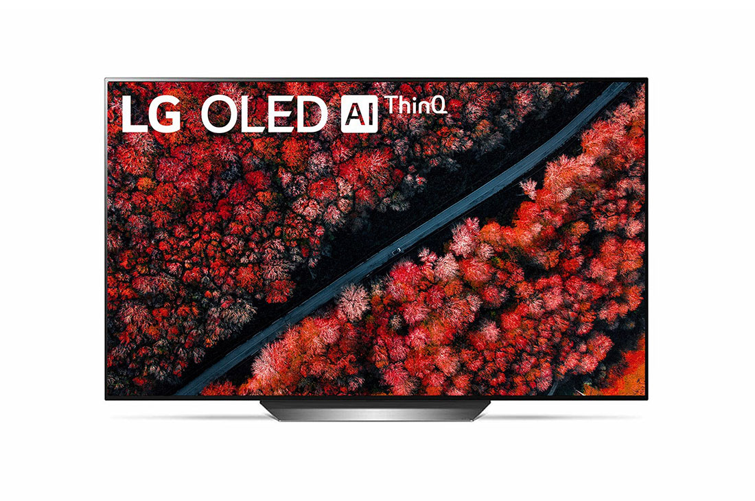 LG TV OLED 77 pouce C9 Séries Cinéma Screen Parfait Design TV OLED Smart 4K HDR avec ThinQ AI, OLED77C9PVB