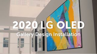 LG Téléviseur LG OLED 77 pouces série GX, doté du Design Galerie, de la technologie 4K Cinema HDR, de la plateforme WebOS Smart et des technologies AI ThinQ et Pixel Dimming, play video, OLED77GXPVA, thumbnail 1