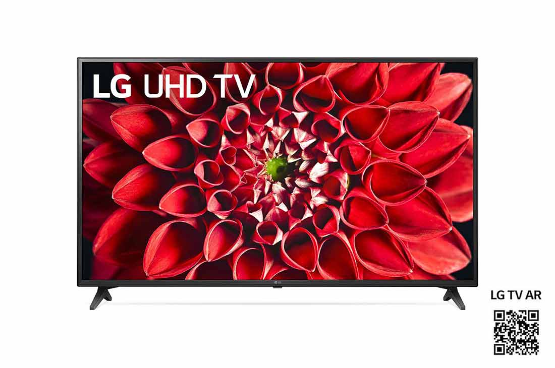 LG Téléviseur LG UHD 4K 55 pouces, Série UN71, Active HDR 4K, WebOS Smart ThinQ AI, 55UN7100PVA