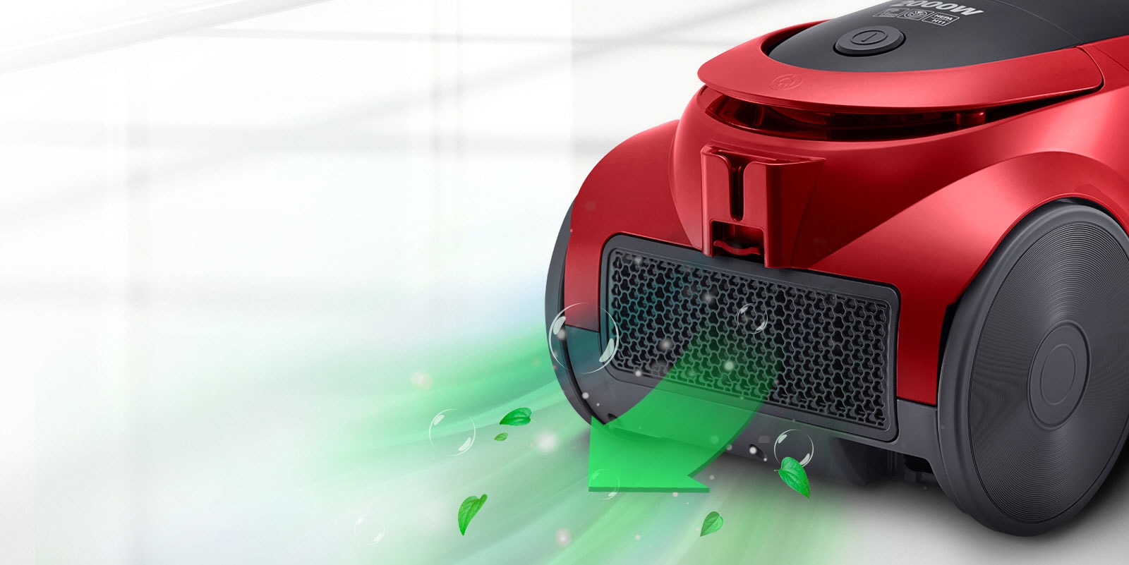 Aspirateur traineau online lg 2000w
