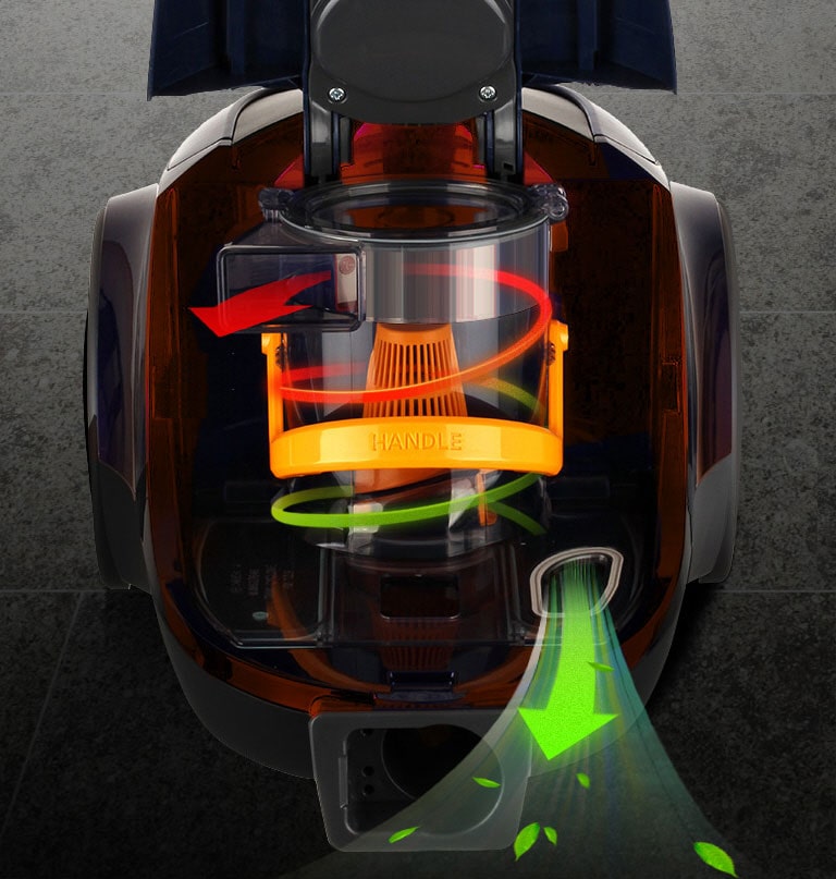 Puissance d’aspiration de longue durée