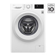 LG Lave-linge à chargement frontal (lavage uniquement) d’une capacité de 6 kg, Blanc, Moteur Inverter Direct Drive, 6 Mouvements associés DD, Diagnostic intelligent, F2J5NNP3W, thumbnail 1