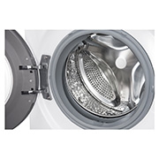 LG Lave-linge à chargement frontal (lavage uniquement) d’une capacité de 6 kg, Blanc, Moteur Inverter Direct Drive, 6 Mouvements associés DD, Diagnostic intelligent, F2J5NNP3W, thumbnail 4
