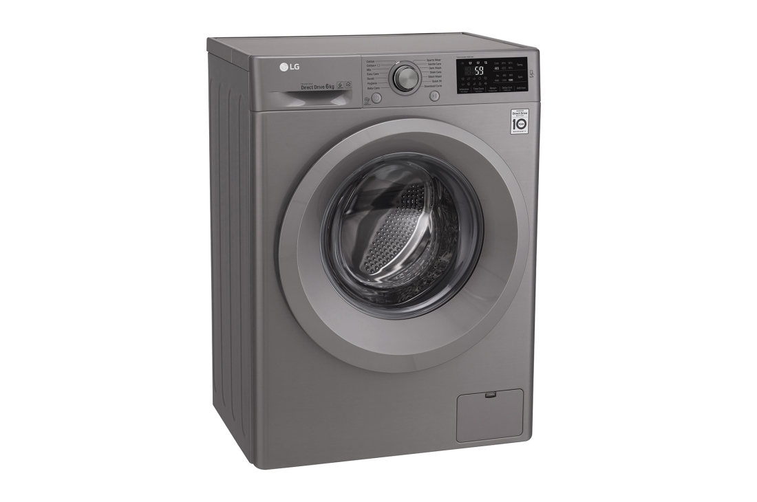 LG Lave-linge 6 KG | Moteur Direct Drive™ | 6 Motion DD | Ajout de linge, F2J5NNP7S, thumbnail 8
