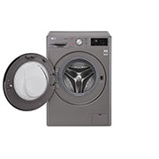 LG Lave-linge à chargement frontal (Lavage et Séchage), Capacité de charge : 7/4 kg, Argent, Moteur Inverter Direct Drive, 6 Mouvements associés DD, Steam+, TurboWash, F2J6HGP2S, thumbnail 2