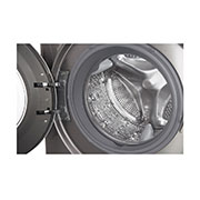 LG Lave-linge à chargement frontal (Lavage et Séchage), Capacité de charge : 7/4 kg, Argent, Moteur Inverter Direct Drive, 6 Mouvements associés DD, Steam+, TurboWash, F2J6HGP2S, thumbnail 3