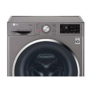 LG Lave-linge à chargement frontal (Lavage et Séchage), Capacité de charge : 7/4 kg, Argent, Moteur Inverter Direct Drive, 6 Mouvements associés DD, Steam+, TurboWash, F2J6HGP2S, thumbnail 4