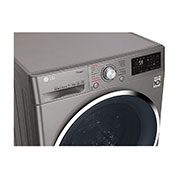 LG Lave-linge à chargement frontal (Lavage et Séchage), Capacité de charge : 7/4 kg, Argent, Moteur Inverter Direct Drive, 6 Mouvements associés DD, Steam+, TurboWash, F2J6HGP2S, thumbnail 7