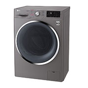 LG Lave-linge à chargement frontal (Lavage et Séchage), Capacité de charge : 7/4 kg, Argent, Moteur Inverter Direct Drive, 6 Mouvements associés DD, Steam+, TurboWash, F2J6HGP2S, thumbnail 12