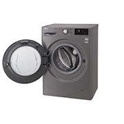 LG Lave-linge à chargement frontal (Lavage et Séchage), Capacité de charge : 7/4 kg, Argent, Moteur Inverter Direct Drive, 6 Mouvements associés DD, Steam+, TurboWash, F2J6HGP2S, thumbnail 13