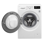 LG Lave-linge à chargement frontal, Blanc, avec Moteur Inverter Direct Drive, F4J5QNP3W, thumbnail 2
