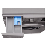 LG Lave-linge à chargement frontal (lavage uniquement), Capacité de charge : 7 kg, Argent, Moteur Inverter Direct Drive, 6 Mouvements associés DD, Diagnostic intelligent, F4J5QNP7S, thumbnail 6