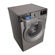 LG Lave-linge à chargement frontal (lavage uniquement), Capacité de charge : 7 kg, Argent, Moteur Inverter Direct Drive, 6 Mouvements associés DD, Diagnostic intelligent, F4J5QNP7S, thumbnail 9