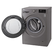 LG Lave-linge à chargement frontal (lavage uniquement), Capacité de charge : 7 kg, Argent, Moteur Inverter Direct Drive, 6 Mouvements associés DD, Diagnostic intelligent, F4J5QNP7S, thumbnail 12