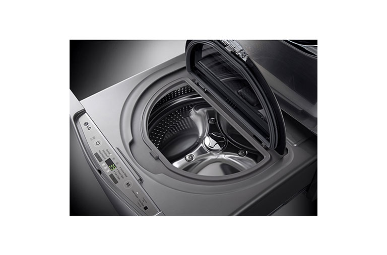 LG TWINWash™ Mini Lave-linge 3.5 kg | Smart Diagnosis™ | Moteur Direct Drive™ garanti 10 ans, F70E1UDNK12, thumbnail 6