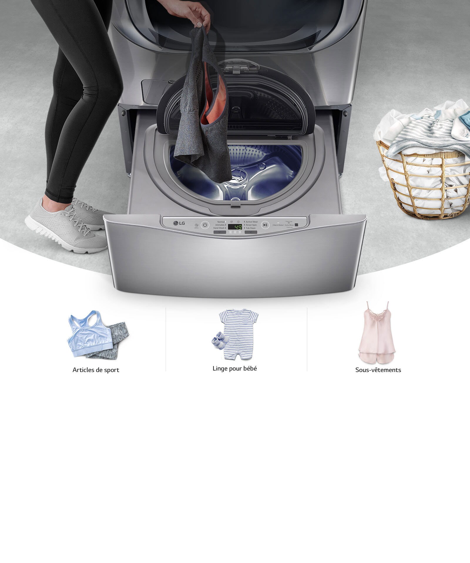 La solution idéale pour les lavages quotidiens1