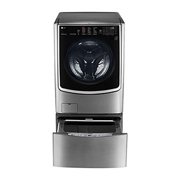 LG TWINWash™ Lavante-séchante 21/12 KG | Mini Lave-linge 3.5KG | TrueSteam™ | TurboWash™ | A+++(-40%) | Wi-Fi | Smart Diagnosis™ | Moteur Direct Drive™ garanti 10 ans, FH0C9CDHK72, thumbnail 1