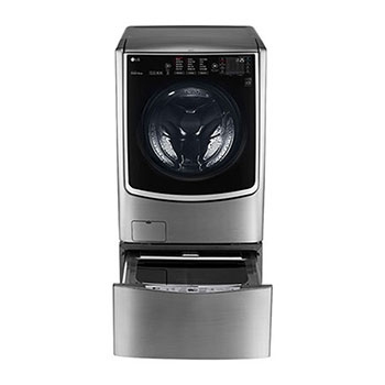 TWINWash™ Lavante-séchante 21/12 KG | Mini Lave-linge 3.5KG | TrueSteam™ | TurboWash™ | A+++(-40%) | Wi-Fi | Smart Diagnosis™ | Moteur Direct Drive™ garanti 10 ans