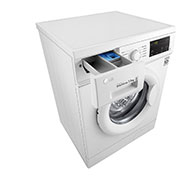 LG Lave-linge à chargement frontal (lavage uniquement) d’une capacité de 7 kg, Blanc, Moteur Inverter Direct Drive, 6 Mouvements associés DD, Diagnostic intelligent, FH2J3QDNP0, thumbnail 8