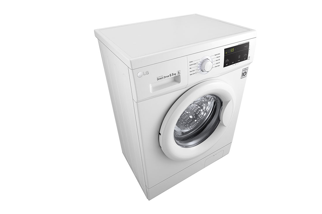 LG Lave-linge à chargement frontal (lavage uniquement) d’une capacité de 6 kg, Blanc, Moteur Inverter Direct Drive, 6 Mouvements associés DD, Diagnostic intelligent, FH2J3WDNP0, thumbnail 6