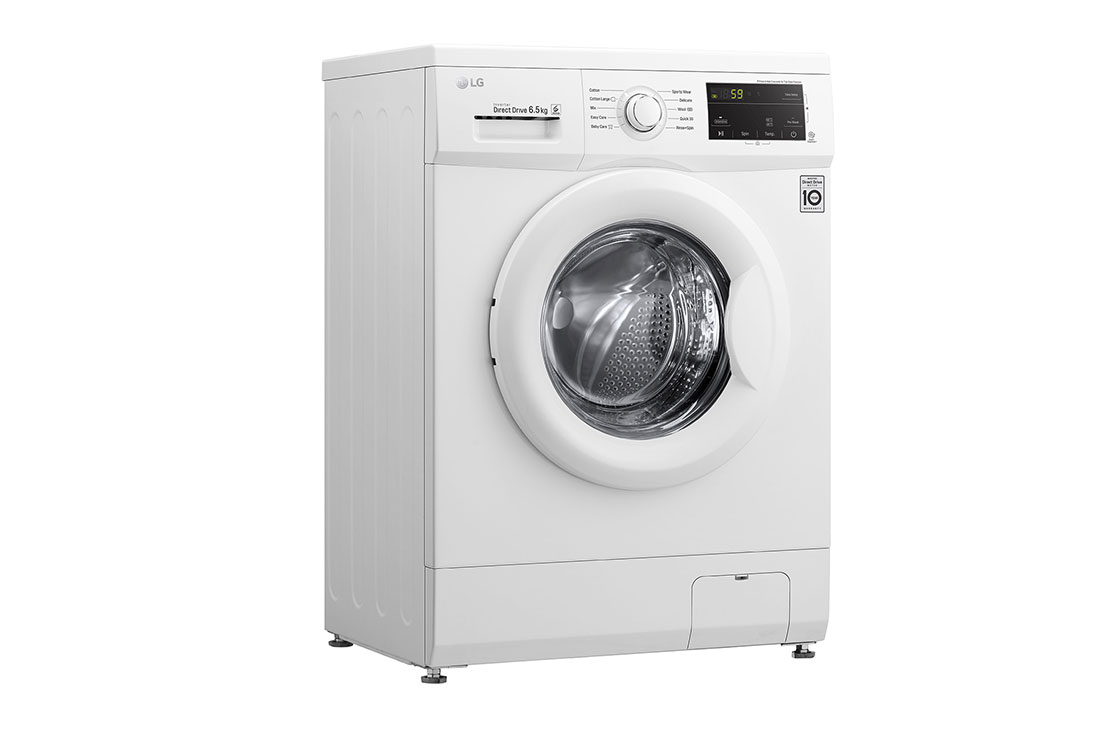 LG Lave-linge à chargement frontal (lavage uniquement) d’une capacité de 6 kg, Blanc, Moteur Inverter Direct Drive, 6 Mouvements associés DD, Diagnostic intelligent, FH2J3WDNP0, thumbnail 9