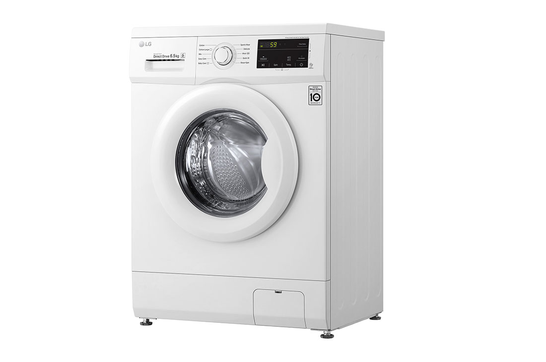 LG Lave-linge à chargement frontal (lavage uniquement) d’une capacité de 6 kg, Blanc, Moteur Inverter Direct Drive, 6 Mouvements associés DD, Diagnostic intelligent, FH2J3WDNP0, thumbnail 10