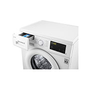 LG Lave-linge à chargement frontal (lavage uniquement) d’une capacité de 6 kg, Blanc, Moteur Inverter Direct Drive, 6 Mouvements associés DD, Diagnostic intelligent, FH2J3WDNP0, thumbnail 5
