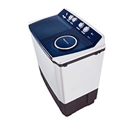 LG Lave-linge combiné de 10 Kg avec distributeur rotatif, 3 programmes de lavage, filtre à peluche, P1461RWPL - Inclinaison à droite, P1461RWPL, thumbnail 5