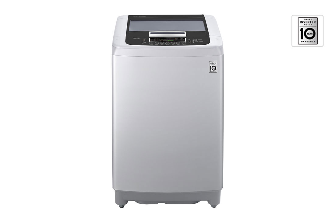 LG Lave-linge à chargement par le haut de 13 kg, Middle Free Silver, moteur  Smart Inverter, TurboDrum+Smart Motion, Smart Diagnosis