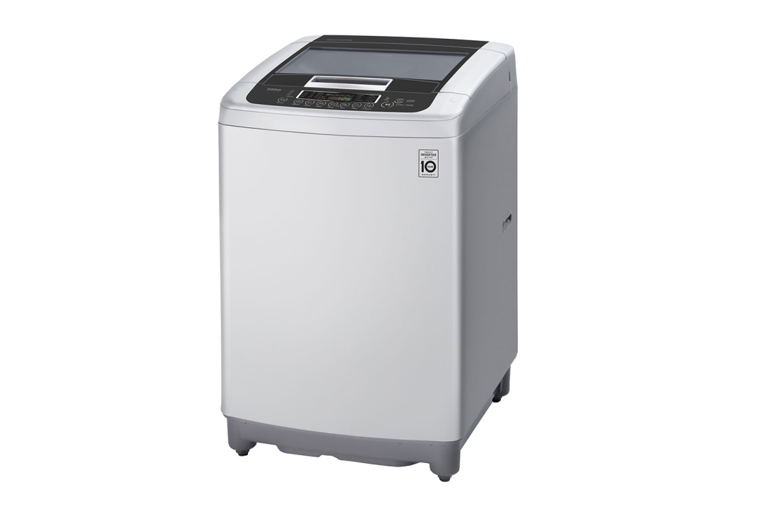 LG Lave-linge à chargement par le haut de 13 kg, Middle Free Silver, moteur Smart Inverter, TurboDrum+Smart Motion, Smart Diagnosis, T1369NEHTF, T1369NEHTF, thumbnail 10