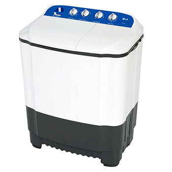 Lave-linge combiné d’une capacité de charge de 6 kg, blanc, doté d’un distributeur rotatif, de la fonction Wind Jet et de 3 programmes de lavage1