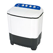 LG Lave-linge combiné d’une capacité de charge de 6&nbsp;kg, blanc, doté d’un distributeur rotatif, de la fonction Wind Jet et de 3 programmes de lavage, Lave-linge LG combiné d’une capacité de charge de 6&nbsp;kg, blanc, doté d’un distributeur rotatif, de la fonction Wind Jet et de 3 programmes de lavage, WP-750RC, WP-750RC, thumbnail 1